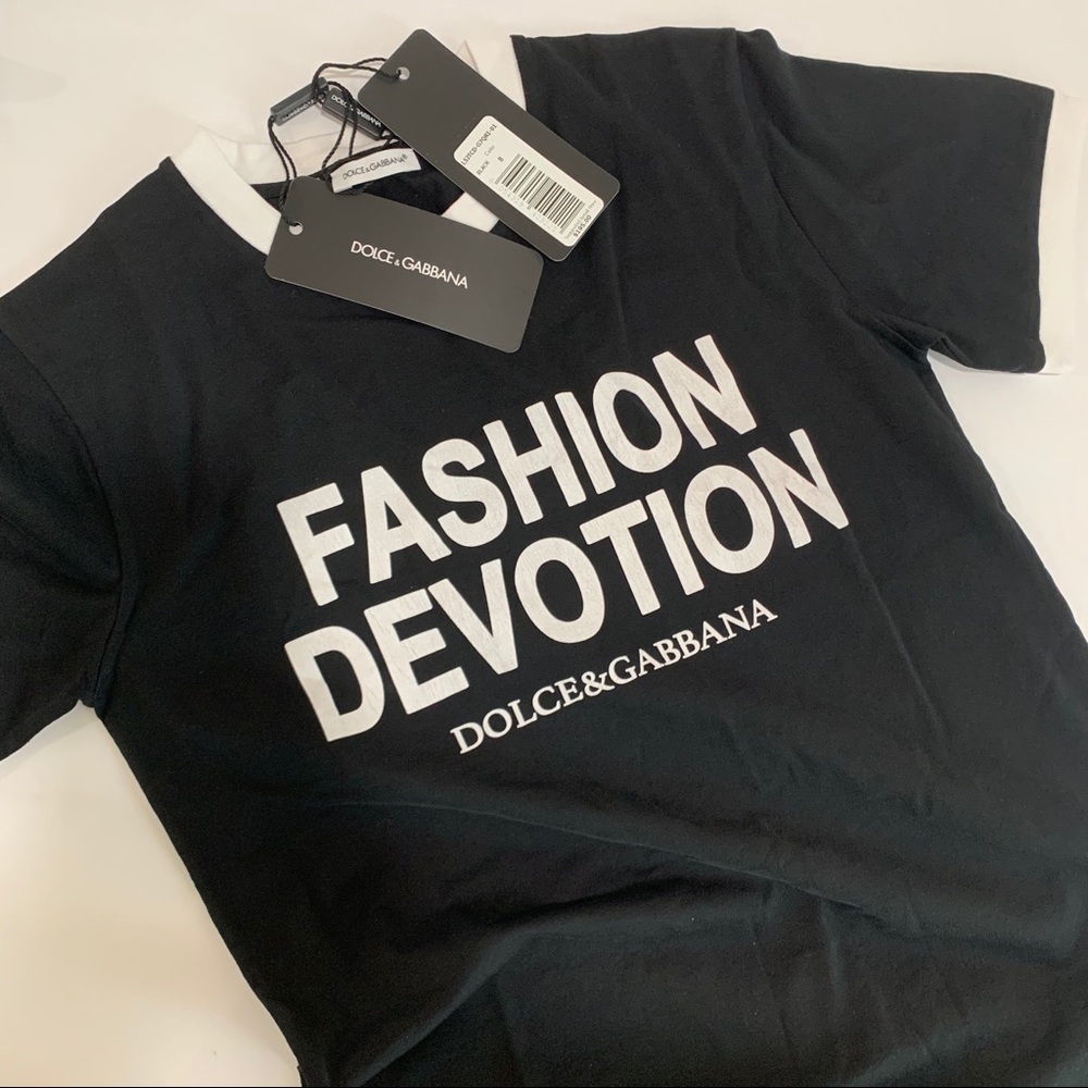 DOLCE & GABBANA t-shirt NWT girls size 8